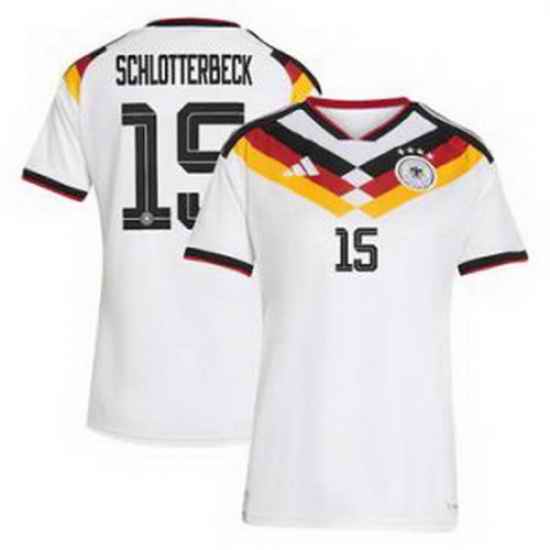 Women 15Nico Schlotterbeck Germany National Team Jersey   6